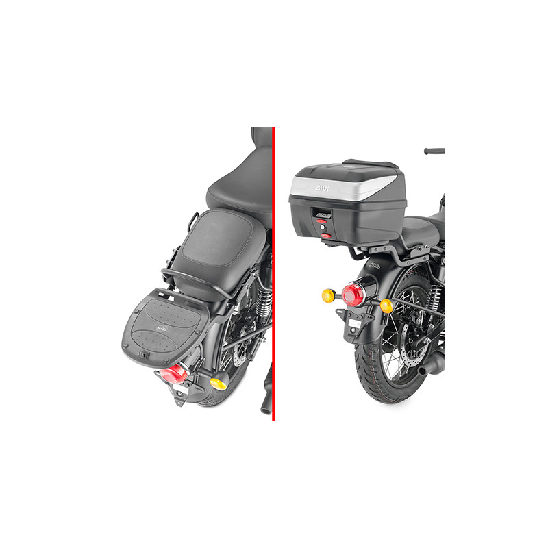 GIVI STELAŻ KUFRA CENTRALNEGO MONOLOCK (BEZ PŁYTY) - ROYAL ENFIELD CLASSIC 350 (22   23)