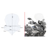 GIVI SZYBA PRZEŹROCZYSTA 69,5 x 48 cm (H x W) - YAMAHA Tracer 900 / Tracer 900 GT (18)