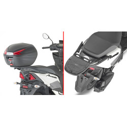 GIVI STELAŻ KUFRA CENTRALNEGO MONOLOCK BEZ PŁYTY - SUZUKI Avenis 125 (23)
