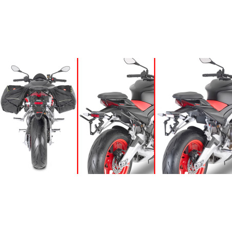 GIVI STELAŻ SAKW BOCZNYCH SERII REMOVE-X - APRILIA   TUONO 660 (21) / RS 660 (21-22)