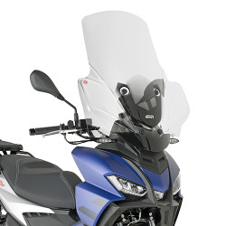 GIVI SZYBA PRZEŻROCZYSTA 74 x 61 cm (H x W) - APRILIA SR GT 125-200 (22   23)