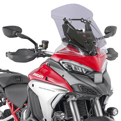 GIVI SZYBA PRZEZROCZYSTA 45,5 x 38 cm (H x W) - DUCATI MULTISTRADA V4 (21  24)