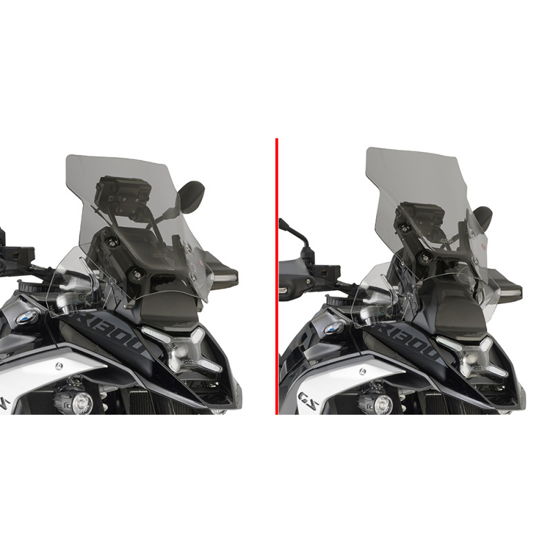 GIVI SZYBA DYMIONA 43 x 38,5 cm (H x W) - BMW R1300GS (2024) (WERSJA Z RADAREM)