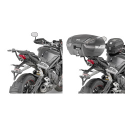 GIVI STELAŻ KUFRA CENTRALNEGO (BEZ PŁYTY) - TRIUMPH Street Triple 765 (17   18)