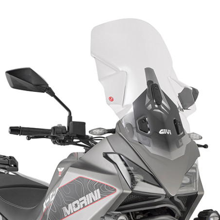 GIVI SZYBA PRZEZROCZYSTA 62 x 43 cm (H x W) - MOTO MORINI X-Cape 649 (21   22)
