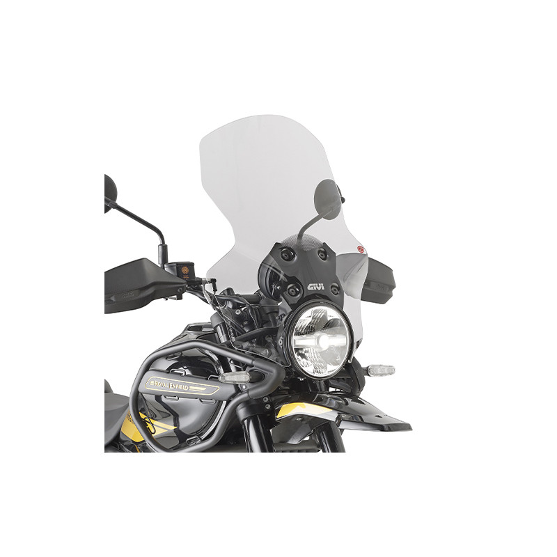 GIVI SZYBA PRZEŻROCZYSTA 48 X 44 cm (H x W) - ROYAL ENFIELD Himalayan 450 (24   25)