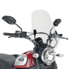 GIVI SZYBA PRZEZROCZYSTA (48H X 43,5W) / POTREZEBA A7407A - DUCATI SCRAMBLER 800 (15)