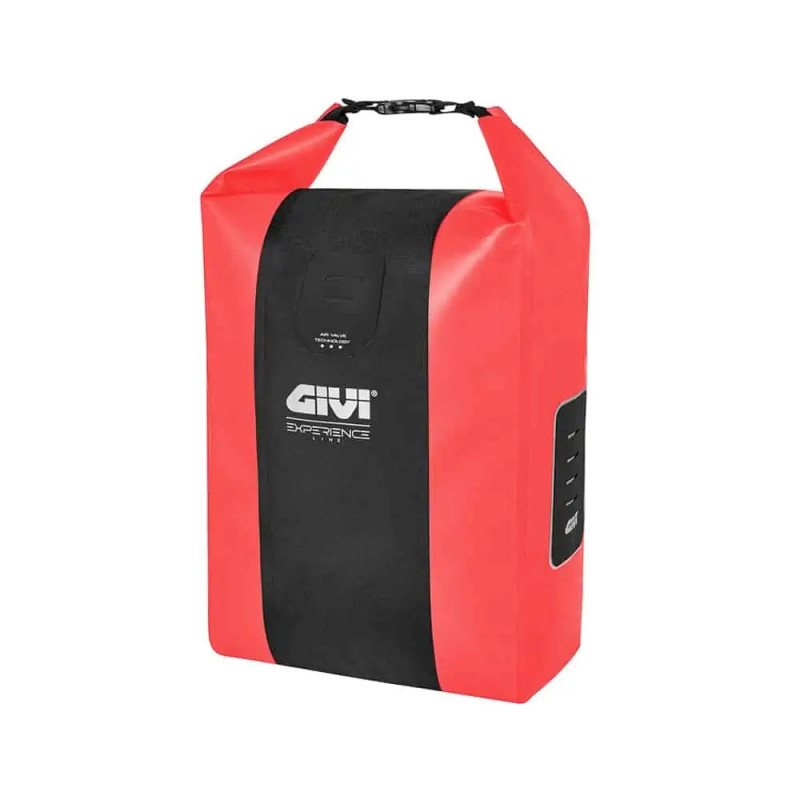 GIVI ROWEROWA WODOSZCZELNA SAKWA BOCZNA JUNTER (1 X 20L) CZERWONA