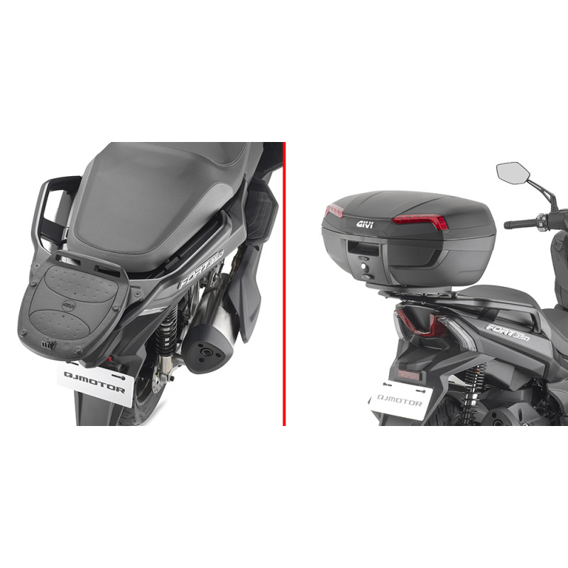 GIVI STELAŻ KUFRA CENTRALNEGO (BEZ PŁYTY) - QJ MOTOR FORT 350 (24)