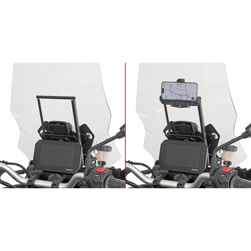 GIVI POPRZECZKA DO MONTAŻU GPS / SMARTPHONE - YAMAHA Tracer 9 / Tracer 9 GT / Tracer 9 GT+ (25)