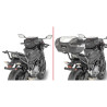 Stelaż pod kufer centralny do Kawasaki Z650 [17-] - Givi 4117FZ (zgodny z Kappa KZ4117)