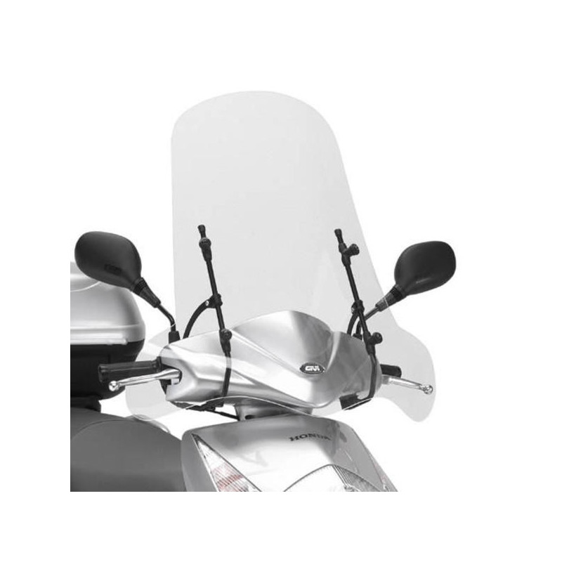 Szyba turystyczna Givi 102A do Honda Dylan 125-150 / MBK Flame X 125 / Yamaha Cignux X, wymaga A