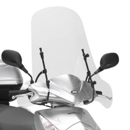 Szyba turystyczna Givi 102A do Honda Dylan 125-150 / MBK Flame X 125 / Yamaha Cignux X, wymaga A