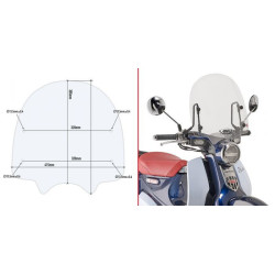 Szyba turystyczna Givi 1168A do honda Super Cub C 125