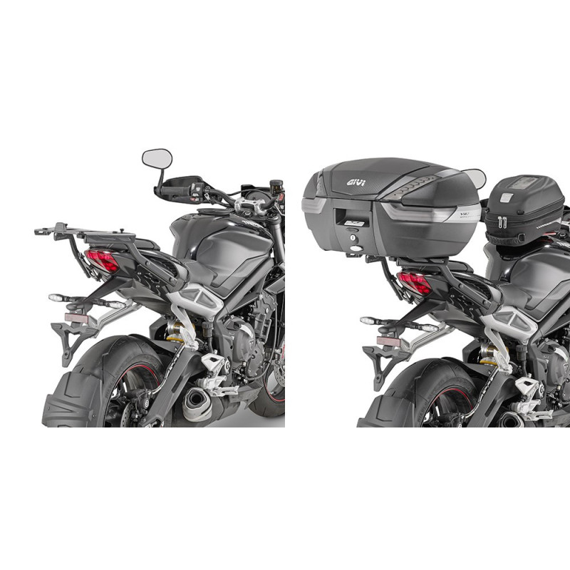 Stelaż pod kufer centralny do Triumph Street Triple 765 [17-] - Givi 6412FZ (zgodny z Kappa KZ6412)