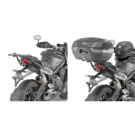 Stelaż pod kufer centralny do Triumph Street Triple 765 [17-] - Givi 6412FZ (zgodny z Kappa KZ6412)