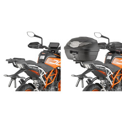 Stelaż pod kufer centralny do Duke 125-390 [17-] - Givi 7707FZ (zgodny z Kappa KZ7707)