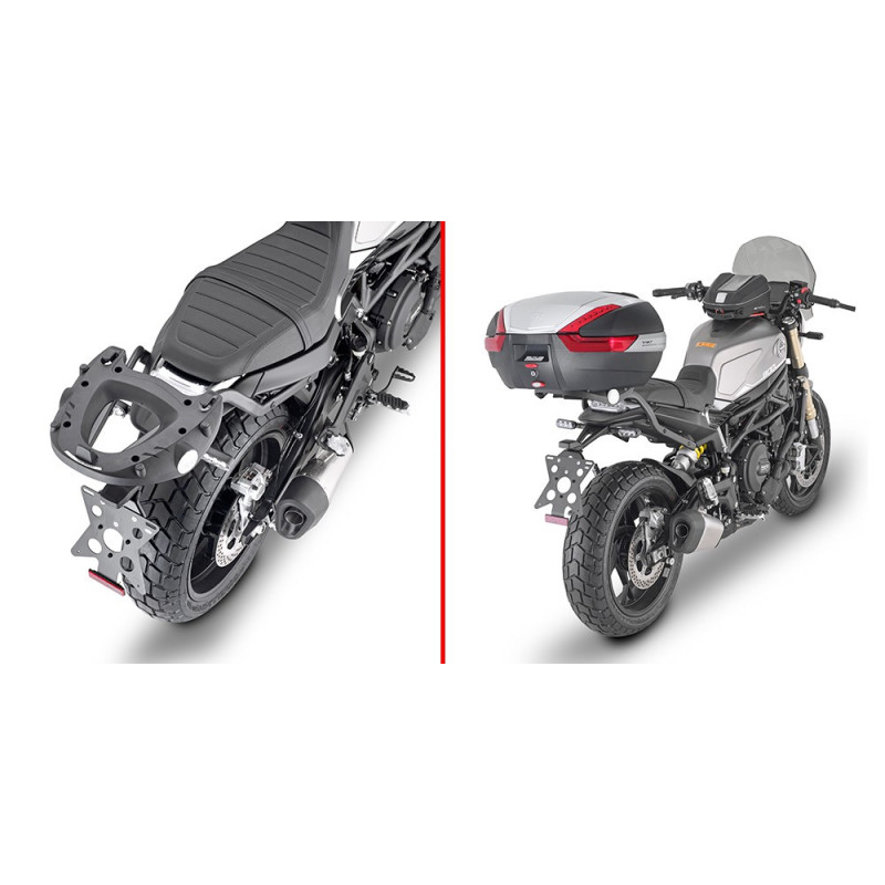 Stelaż pod kufer centralny Givi SR8707 do BENELLI Leoncino 800 (22-)
