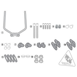 Zestaw montażowy Givi A7407A do Ducati Scrambler 400 / 800 [15-]