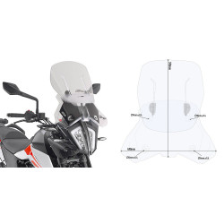 Szyba Givi Airflow AF7711 do KTM 390 ADVENTURE (20)