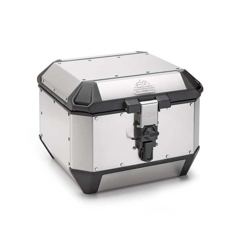 Kufer centralny GIVI ALA44A TREKKER Alaska (aluminiowy-srebrny, 44litry)