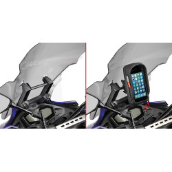 Belka nawigacyjna GIVI FB2130 na GPS do Yamaha MT07 Tracer [16-] - (zgodna z Kappa KFB2130)
