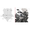 Szyba turystyczna Givi D2139S do Yamaha MT-09 Tracer /GT [18-]