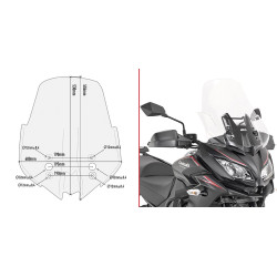 Szyba turystyczna Givi D4120ST do Kawasaki Versys 1000 [17-18]
