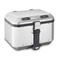 Kufer GIVI DLM46 TREKKER DOLOMITI (aluminiowy-srebrny, 46 litrów)