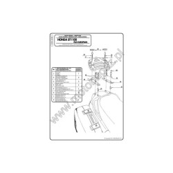 Płyta pod kufer centralny do Honda ST 1100 Pan European - Givi E190 (zgodna z Kappa K190)